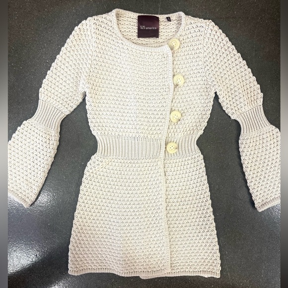 525 American Medium Weight Chunky Warm Cozy Knitted Sweater Dress MEDIUM Holiday - Picture 3 of 9